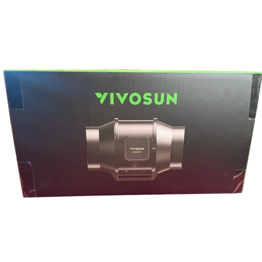 VIVOSUN AeroZesh S4 (4-inch) smart inline duct fan ventilation-BRAND NEW